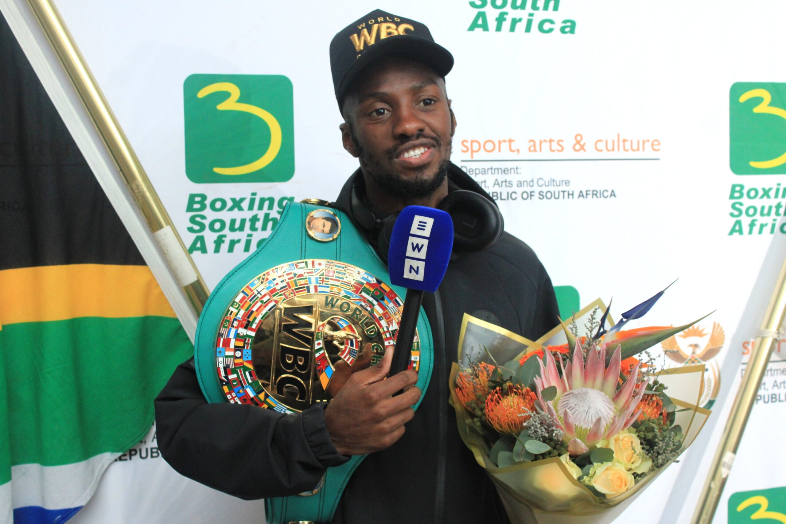 MALAJIKA RETURNS HOME WITH THE WBC CROWN